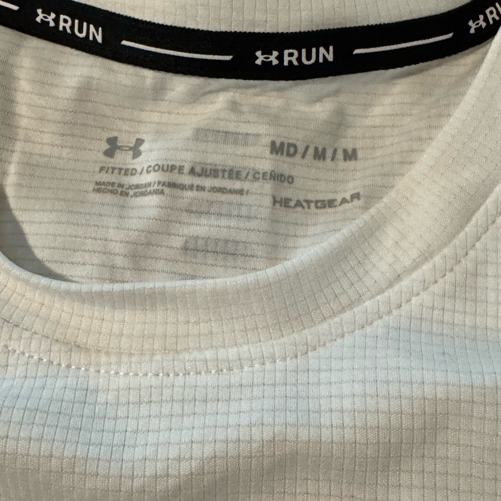 Under Armour White Men's Performance Top